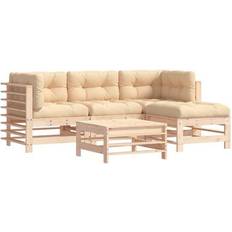 vidaXL 3185801 Lounge-Set, 1 Tisch einschl. 3 Sofas