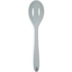 Gray Slotted Spoons Kitchen Silicone L-10.83 H-0.79 Slotted Spoon