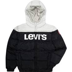 Levi's Black Outerwear Levi's Levi's Boys' Big Puffer Jacket, Grey/Black