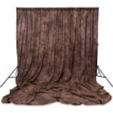 Photo Backgrounds Savage Crushed Muslin Backdrop Autumn Brown, 10 ft x 24 ft