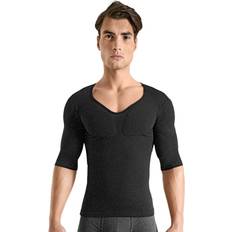 Padded Muscle T-Shirt - Black