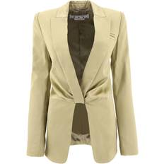 Men - White Blazers Off White Duchesse verdrehte Blazer Green