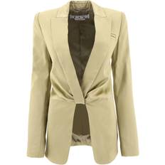Off-White Blazers Off-White OFF-WHITE "Duchesse Twisted" blazer GREEN