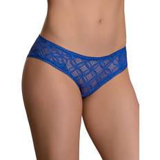 Gold Knickers Exposed Blue and Gold Exposed Panties