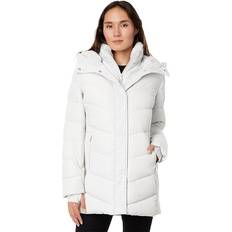 Calvin Klein Mujer Abrigos Calvin Klein Faux Fur Trim Puffer Coat