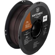 3D Printing HATCHBOX HATCHBOX PLA PRO 3D Printer Filament, Dimensional Accuracy 0.03 mm, 1 kg Spool, 1.75 mm, Brown