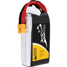 Tattu 14.8V 650mAh 75C 4S1P Li-Po Battery with XT30 Plug