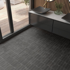 Tiles Merola Tile "Merola Tile Coco 2"" 6"" Brick Look Subway