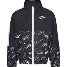 Nike Jackets Nike Little Girls Wind Breaker Jacket Black Black