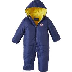 Boys - S Jumpsuits iXtreme Baby Boy's Snow Pram Newborn Infant Hooded Bodysuit Bunting Snowsuit 0-24M 18/24M, Navy