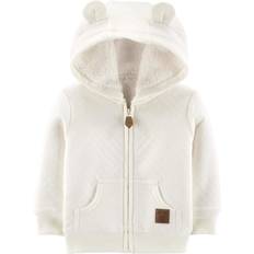 Children's Clothing Simple Joys by Carter Baby Hooded Sweater Jacket with Sherpa Lining