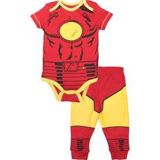 Marvel Jumpsuits Children's Clothing Marvel Marvel Avengers Baby Boys' Bodysuit & Pants Clothing Set, Iron-Man 3-6M