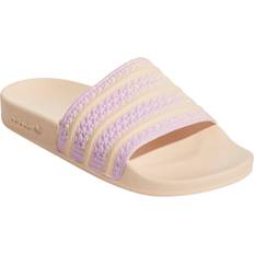 Slippers & Sandals Adidas Originals Originals Adilette Womens White/Purple/Orange 10.0