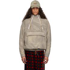 Acne Studios Jacken Acne Studios Gray Zip CVD MUD GREY IT