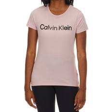 Calvin Klein Modal Tops Calvin Klein Performance Damen Rundhalsausschnitt, kurzärmelig T-Shirt, Geheimnis