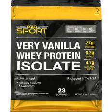 Vitamins & Supplements California Gold Nutrition California Nutrition, 100% Whey Protein Isolate, Very Vanilla Flavor, 2