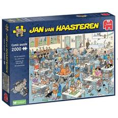 Jan van Jan Van Haasteren Jumbo 1110100033 Jan van Haasteren, Die Katzenshow, Comic-Puzzle, 2000 Teile