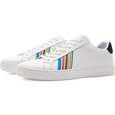 Paul Smith Homme Sneakers Paul Smith Embroidered Stripe Rex Sneakers - White