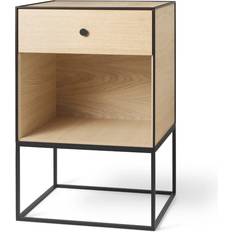 Blue Small Tables Audo Copenhagen Frame 49 Small Table