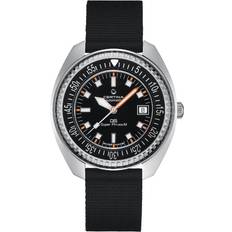 Certina Wrist Watches Certina Men's Swiss Automatic Ds PH1000M Powermatic 80 Black Synthetic Strap Watch 44mm