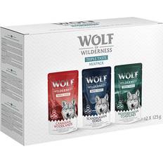 Wolf of Wilderness Mascotas Wolf of Wilderness Triple Taste 12 Mixpack: Canadian Woodlands, Fjords, Mediterranean Coastlines