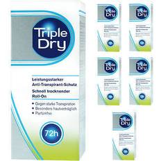 Triple Dry roll-on deoroller deodorant protect 6x50ml