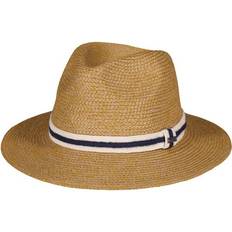 Natural - Unisex Hats Barts Straw Summer Fedora Hat Natural with Cream and Black Band Liwock