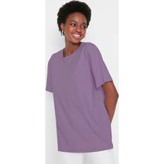 Largo Camisetas Trendyol Collection Camiseta - Lila