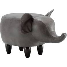 Gardeco Elephant Leatherette Seating Stool