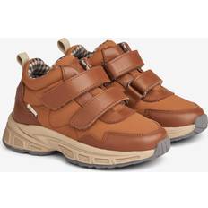 Ekologiska Sneakers Barnskor Wheat Sneakers Leony Tex Cognac-27