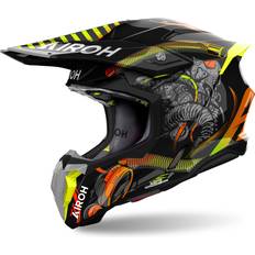 Gula Motorcykelhjälmar Airoh motocross helmet Twist multicolor TW3T35