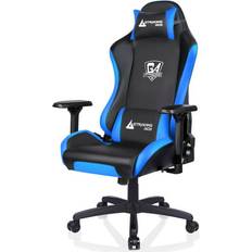 GTRACING Blue Gaming Chairs GTRACING Chair PU Office Computer High Back Chair Blue