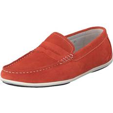 Herren - Orange Halbschuhe Dahlin Marina Orange, Male, Sko, Flade sko, loafers, Rød