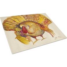 Caroline's Treasures Turkey Glass Chopping Board