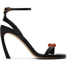 Lanvin Skor Lanvin Black Swing Melodie Heeled Sandals Black IT