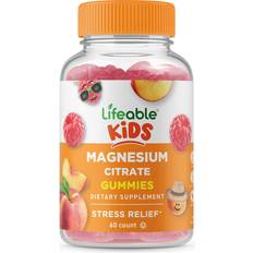Lifeable Life able Magnesium Citrate for Kids 170mg Elemental 60 pcs