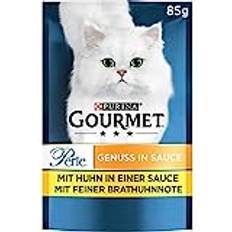 Purina gourmet 12486628 perle genuss sauce katzennassfutter 85g