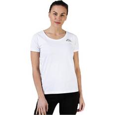 Kappa T-Shirt S/S, Logo Momba White, Female, Tøj, T-shirt, Hvid