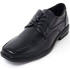 Alpine Swiss AlpineSwiss Mens Oxford Dress Shoes Lace Up Leather Lined Baseball Stitch Loafer