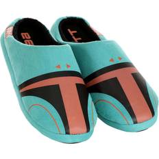 Ground Up Boba Fett Adult Slipper Black/Yellow/Green