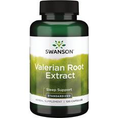 Vitamiinit ja Lisäravinteet Swanson Valerianarodsekstrakt 120 Kapsler