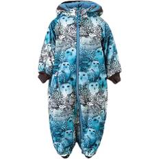 Doublé Combinaisons Racoon Lars Snowowl Suit Blue Unisex Azul