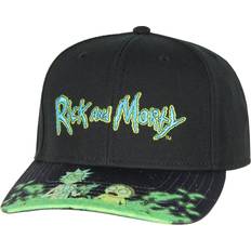 Accessories BioWorld Rick And Morty Portal Time Pre-Curved Bill Adjustable Snapback Hat Cap