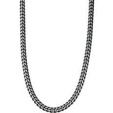 By Billgren Halsband By Billgren Harlow Steel Necklace Black Accessoarer Herr Svart
