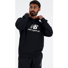 New Balance Herre - Hoodies Sweatere New Balance Essentials Logo French Terry Hoodie - Schwarz