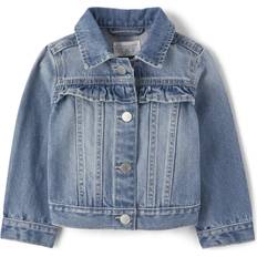 The Children's Place 18-24M Outerwear The Children's Place The Children's Place Baby Toddler Girl Denim Jacket, Gemini Wash, 4T