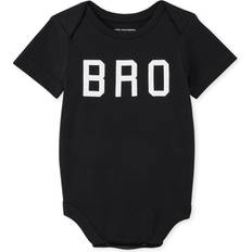 The Children's Place Black Other Sets The Children's Place The Children's Place Baby Short Sleeve 100% Cotton Family Bodysuits, Bro