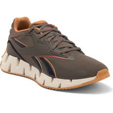 Brown - Unisex Running Shoes Reebok Zig Dynamica Running Shoes Grout/Pure Grey/Court Brown