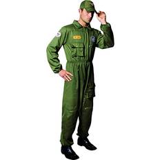 Military Fancy Dresses Dress Up America Dress Up America Adult Air Force Pilot Costume XX-Large