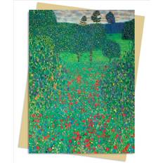 Lykønskningskort Lykønskningskort & Invitationskort Gustav Klimt: Poppy Field Greeting Card Pack: Pack of 6 Greeting Cards Pack of 6